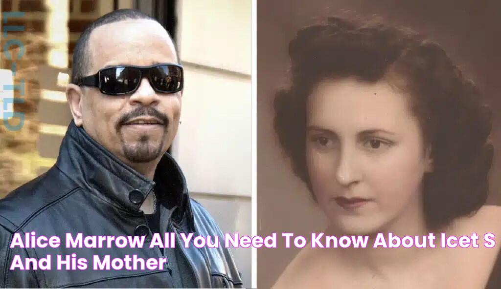 Alice Marrow? All You Need to Know About IceT’s and His Mother