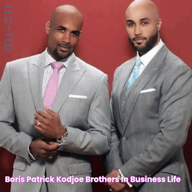 Boris & Patrick Kodjoe Brothers In Business & Life