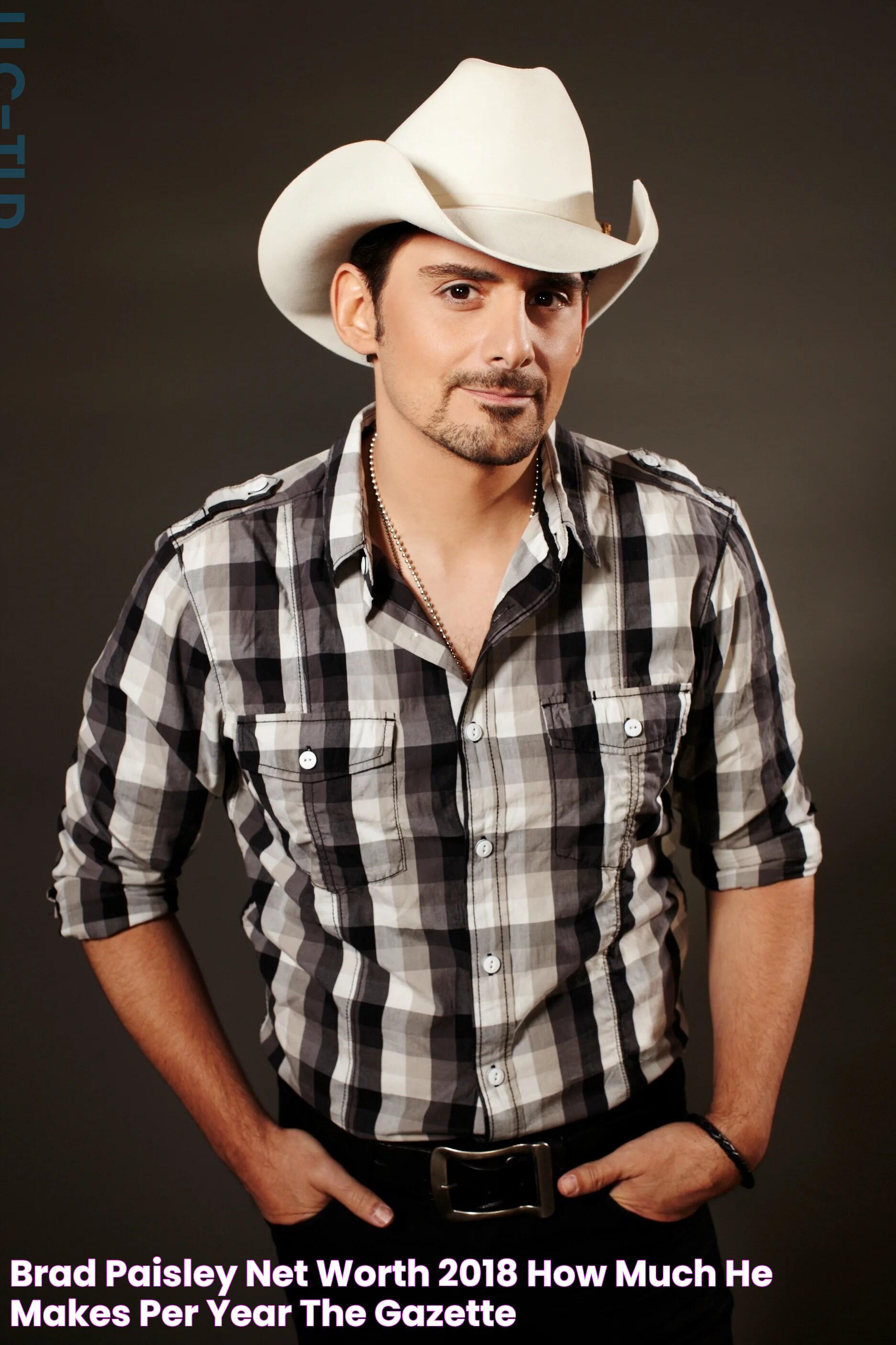 Brad Paisley Net Worth 2018 How Much He Makes Per Year The Gazette