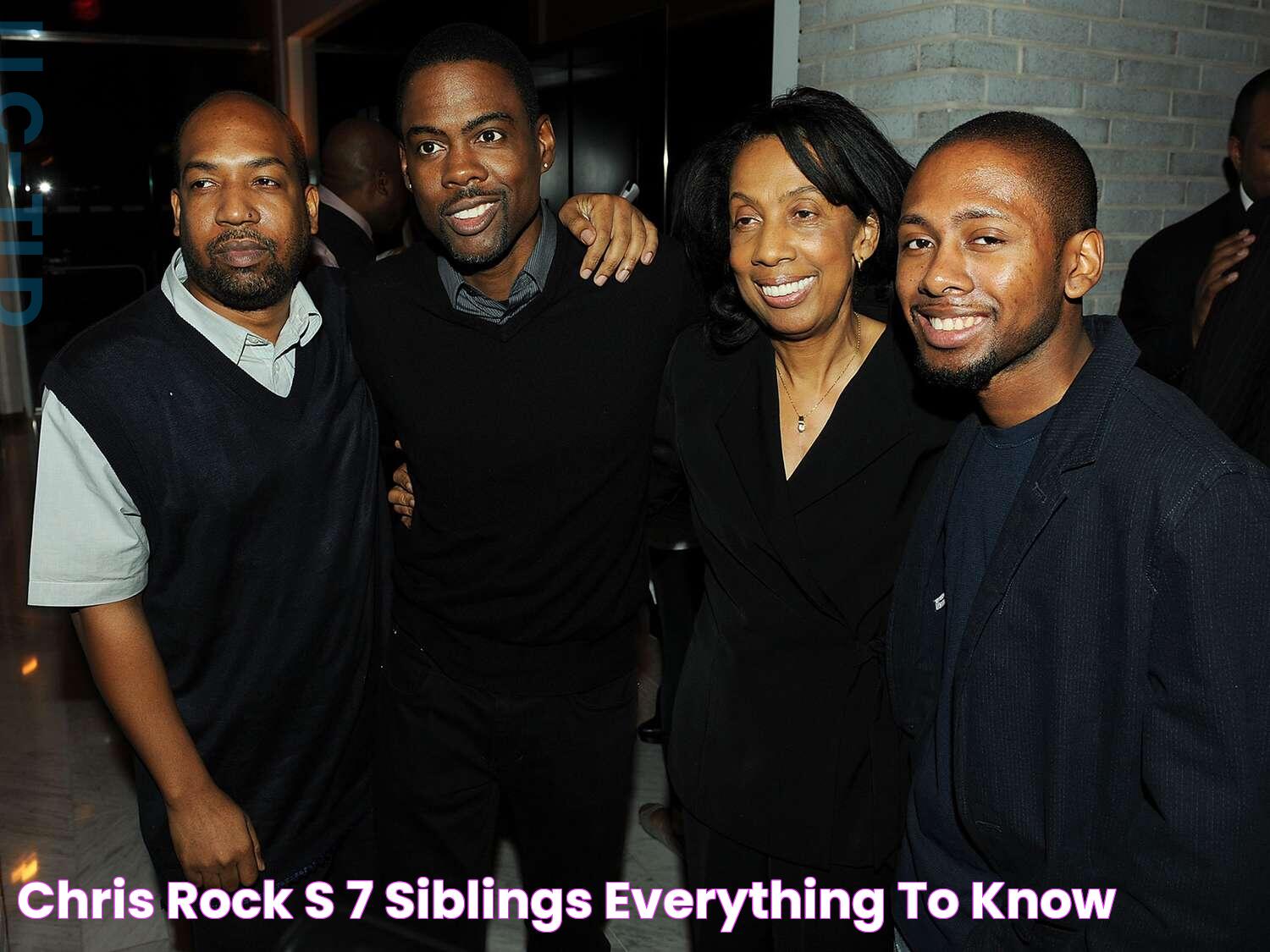 Chris Rock's 7 Siblings Everything to Know