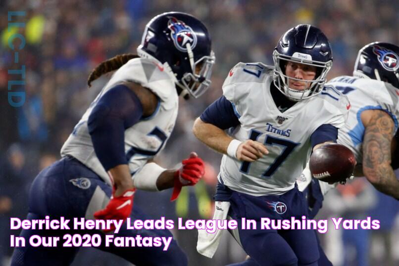 Derrick Henry leads league in rushing yards in our 2020 fantasy