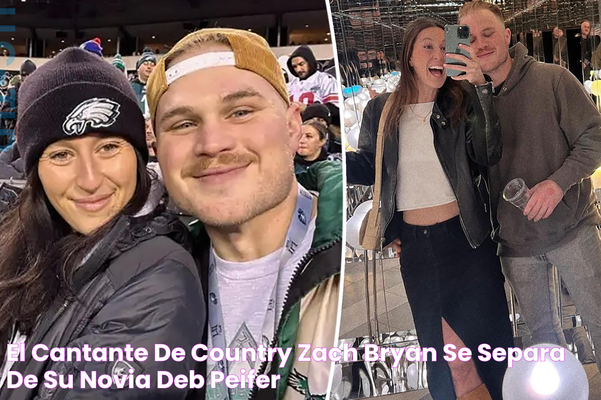 El cantante de country Zach Bryan se separa de su novia Deb Peifer