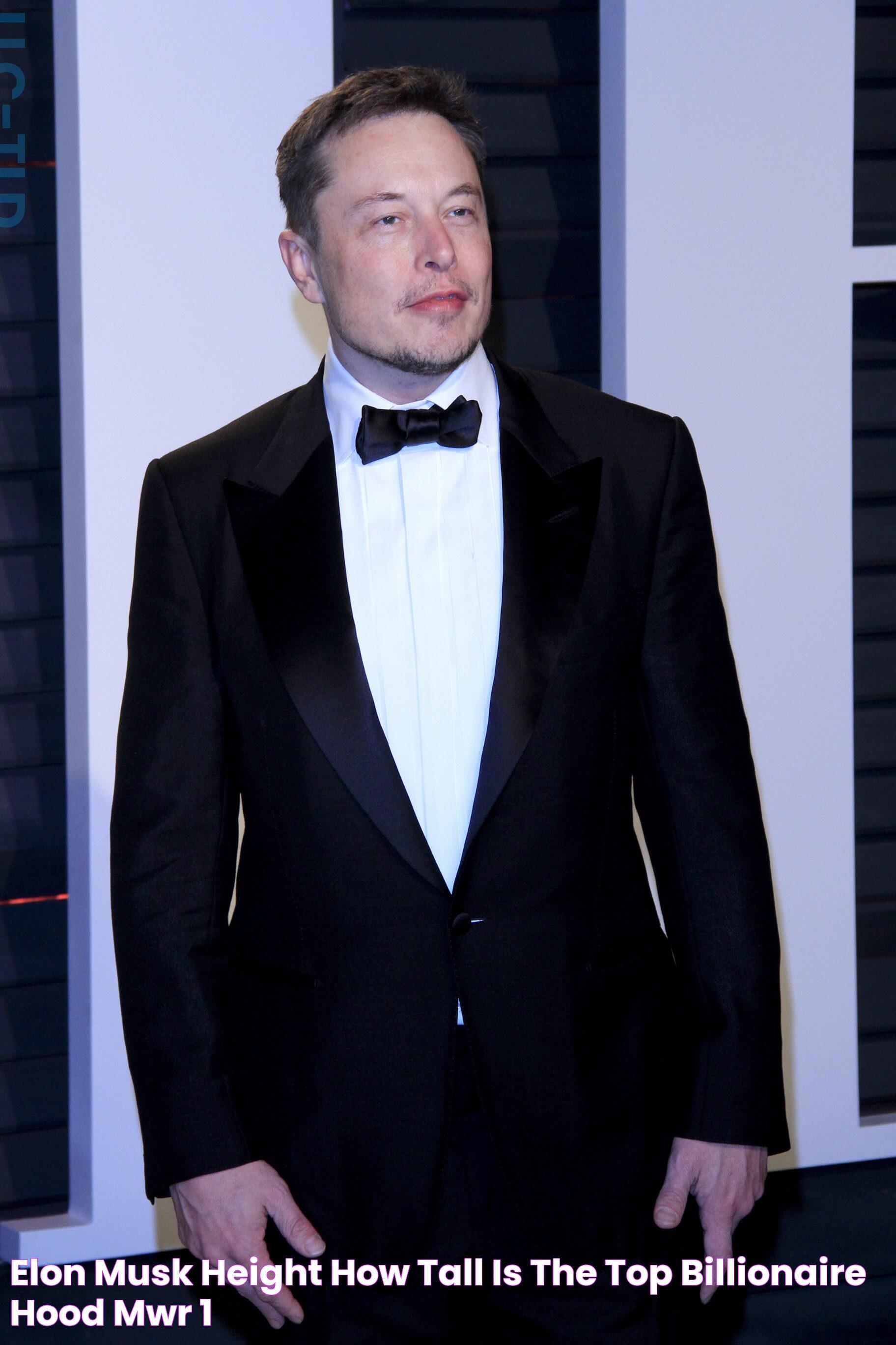 Elon Musk Height How Tall Is The Top Billionaire? Hood MWR