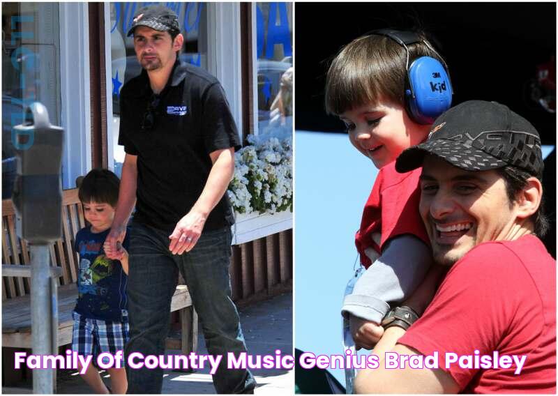 Family of Country Music Genius Brad Paisley