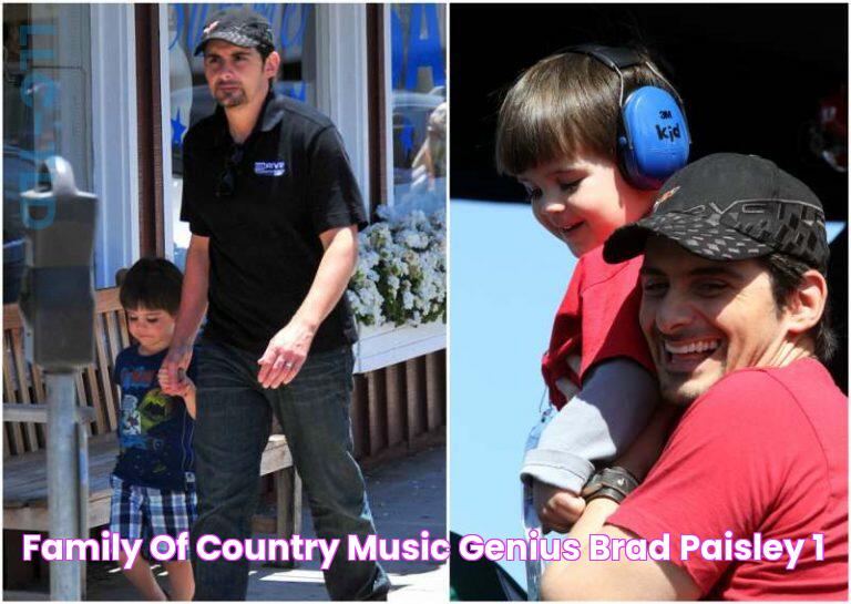 Family of Country Music Genius Brad Paisley