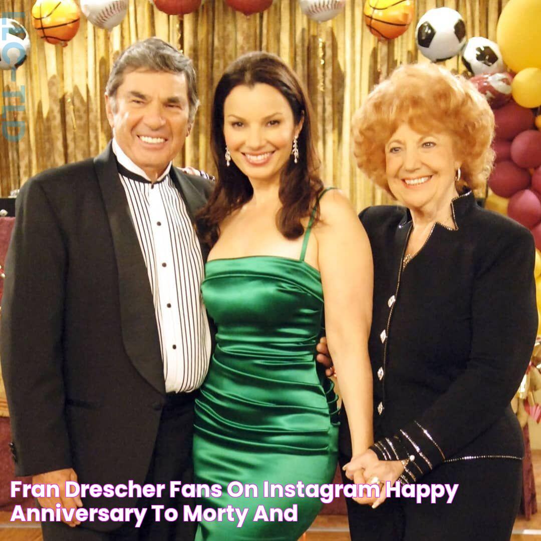 Fran Drescher • Fans on Instagram “Happy Anniversary to Morty and