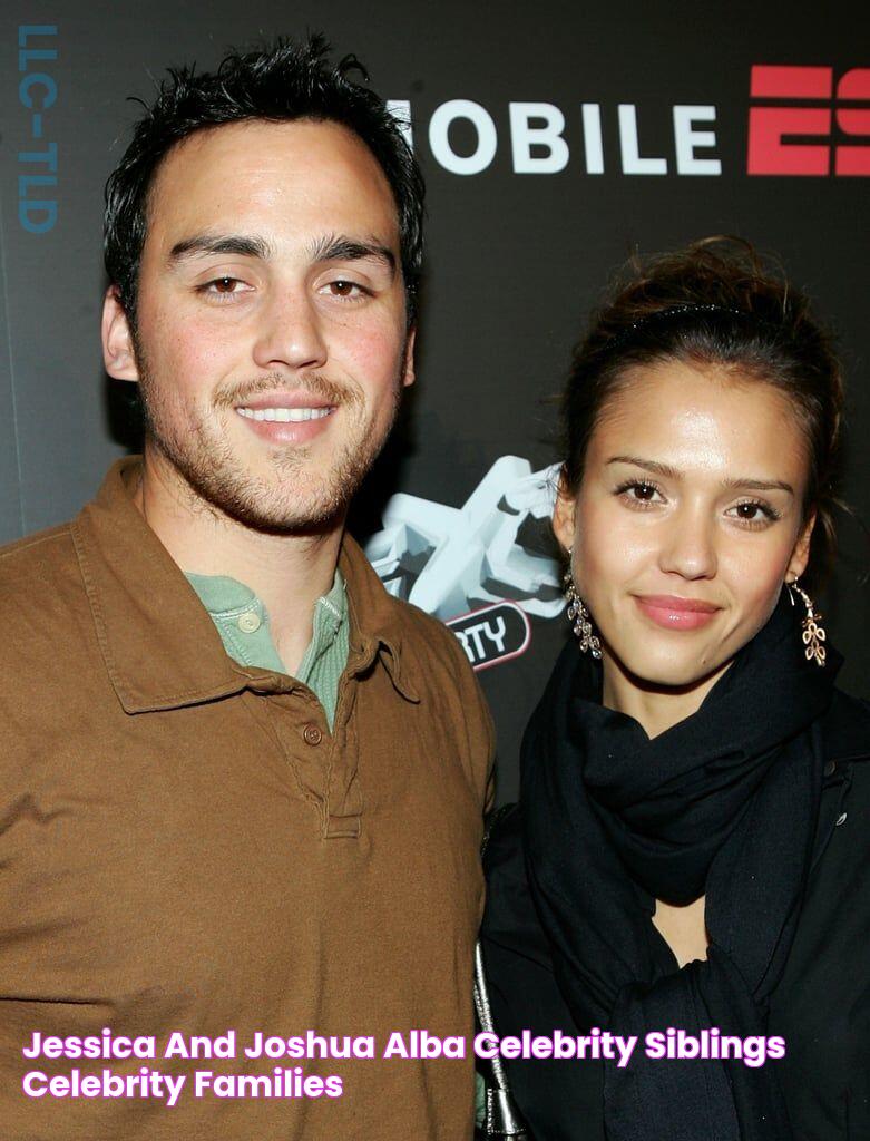 Jessica and Joshua Alba Celebrity siblings, Celebrity families