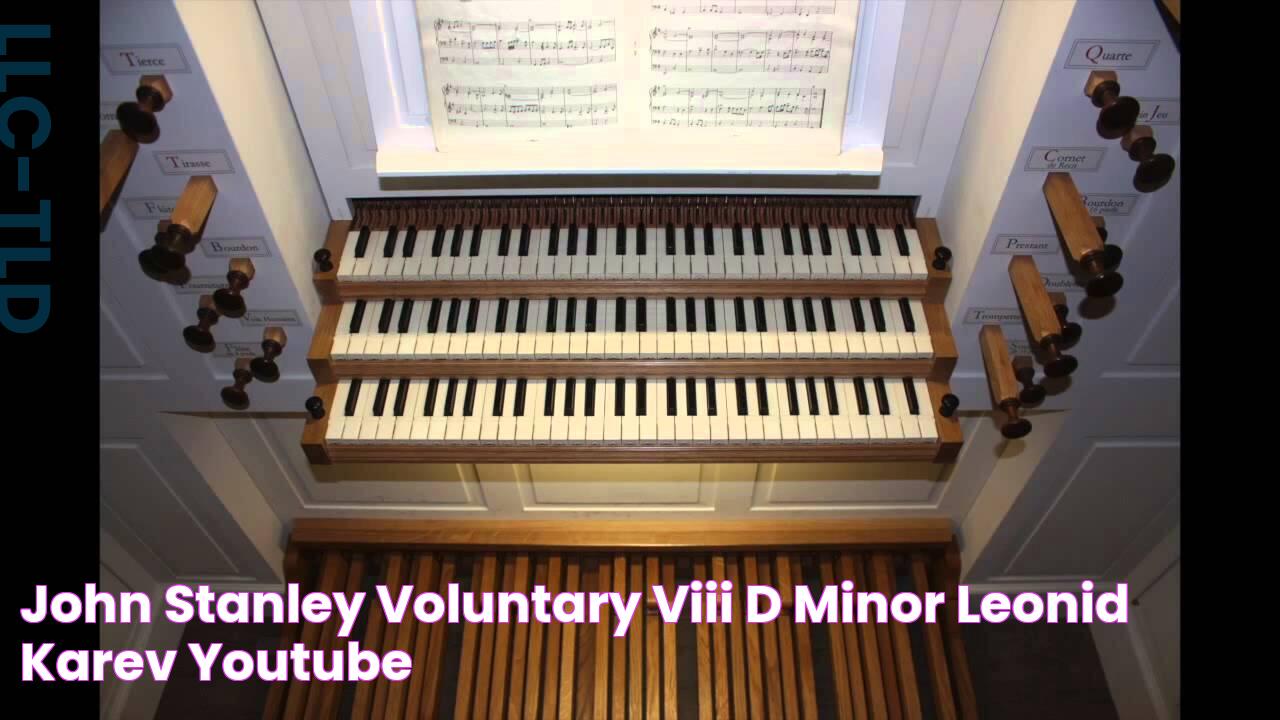 John STANLEY Voluntary VIII D minor Leonid KAREV YouTube