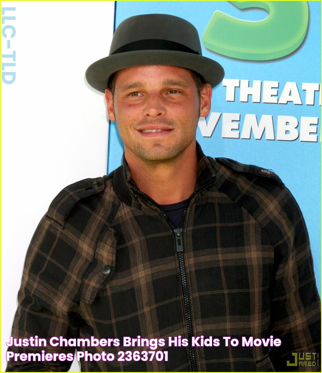 Justin Chambers Brings His Kids to Movie Premieres Photo 2363701