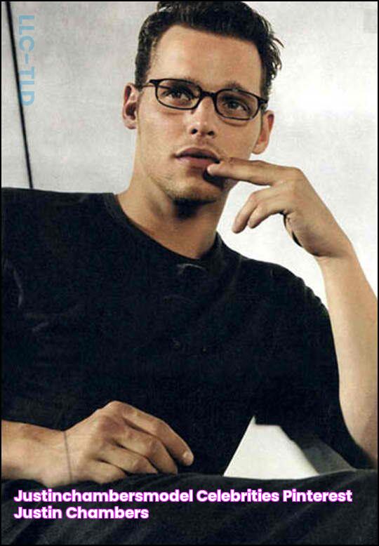 JustinChambersmodel Celebrities Pinterest Justin chambers