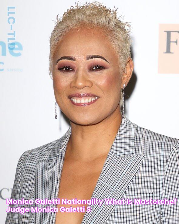 Monica Galetti nationality What is MasterChef judge Monica Galetti's