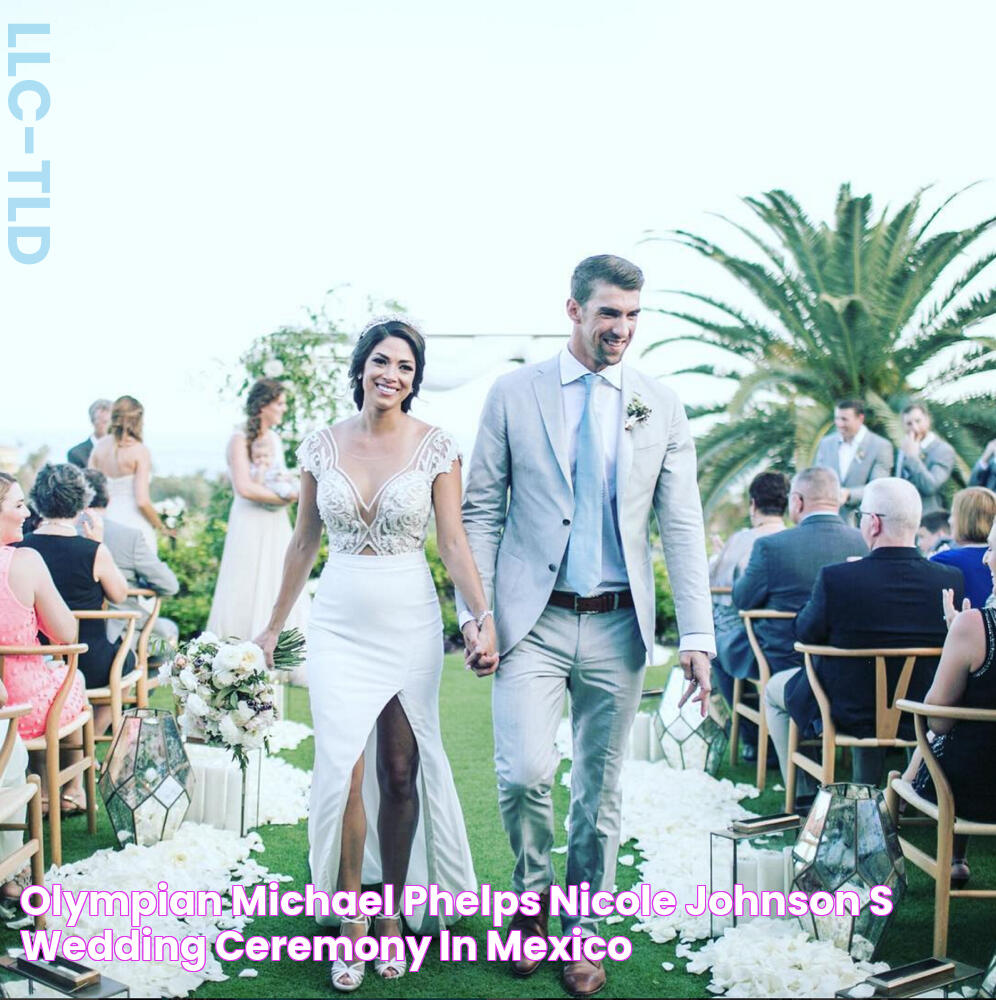 Olympian Michael Phelps & Nicole Johnson's Wedding Ceremony in Mexico