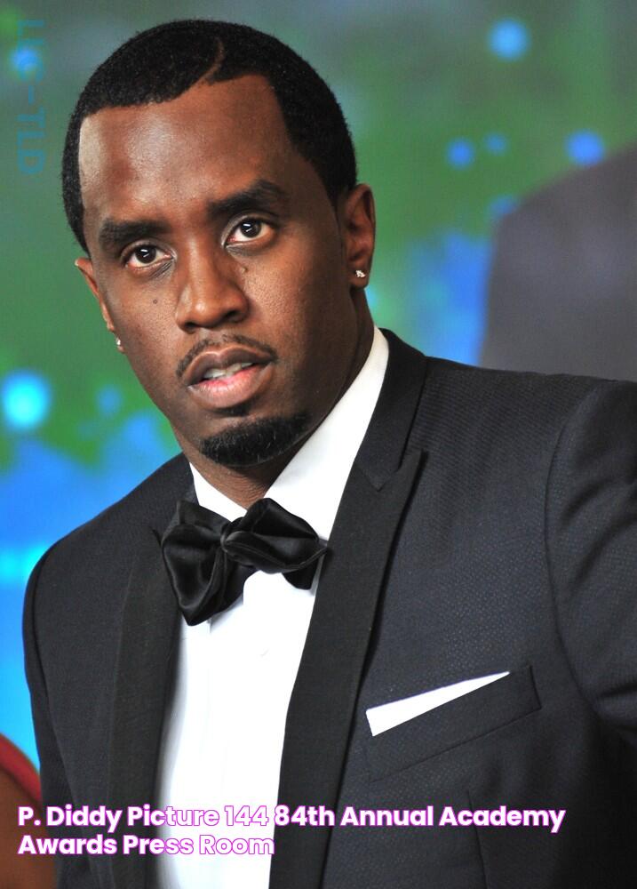 P. Diddy Picture 144 84th Annual Academy Awards Press Room