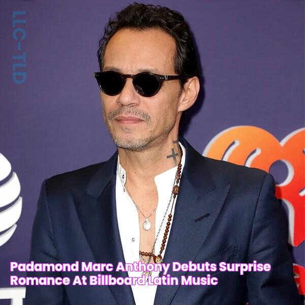 Padamond Marc Anthony Debuts Surprise Romance at Billboard Latin Music