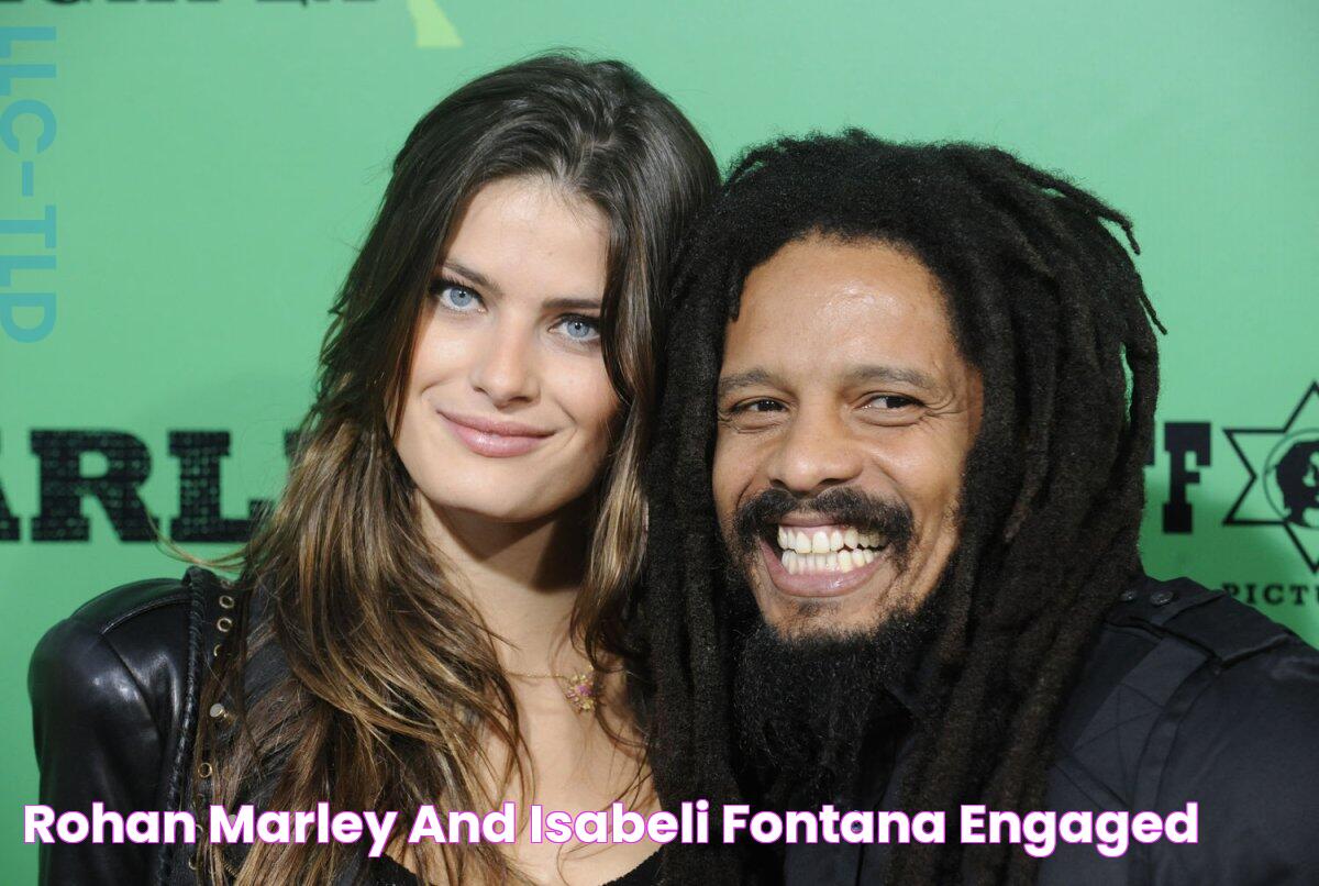 Rohan Marley and Isabeli Fontana engaged