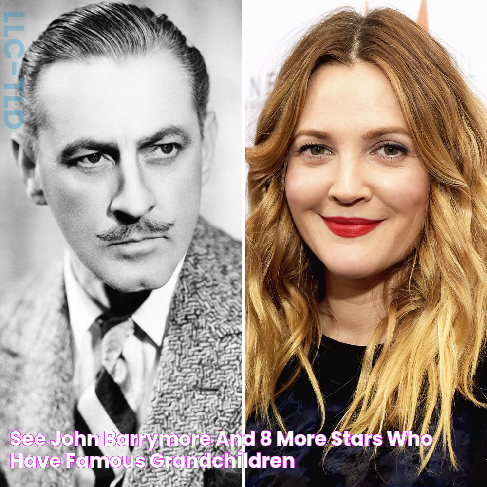 See John Barrymore and 8 More Stars Who Have Famous Grandchildren