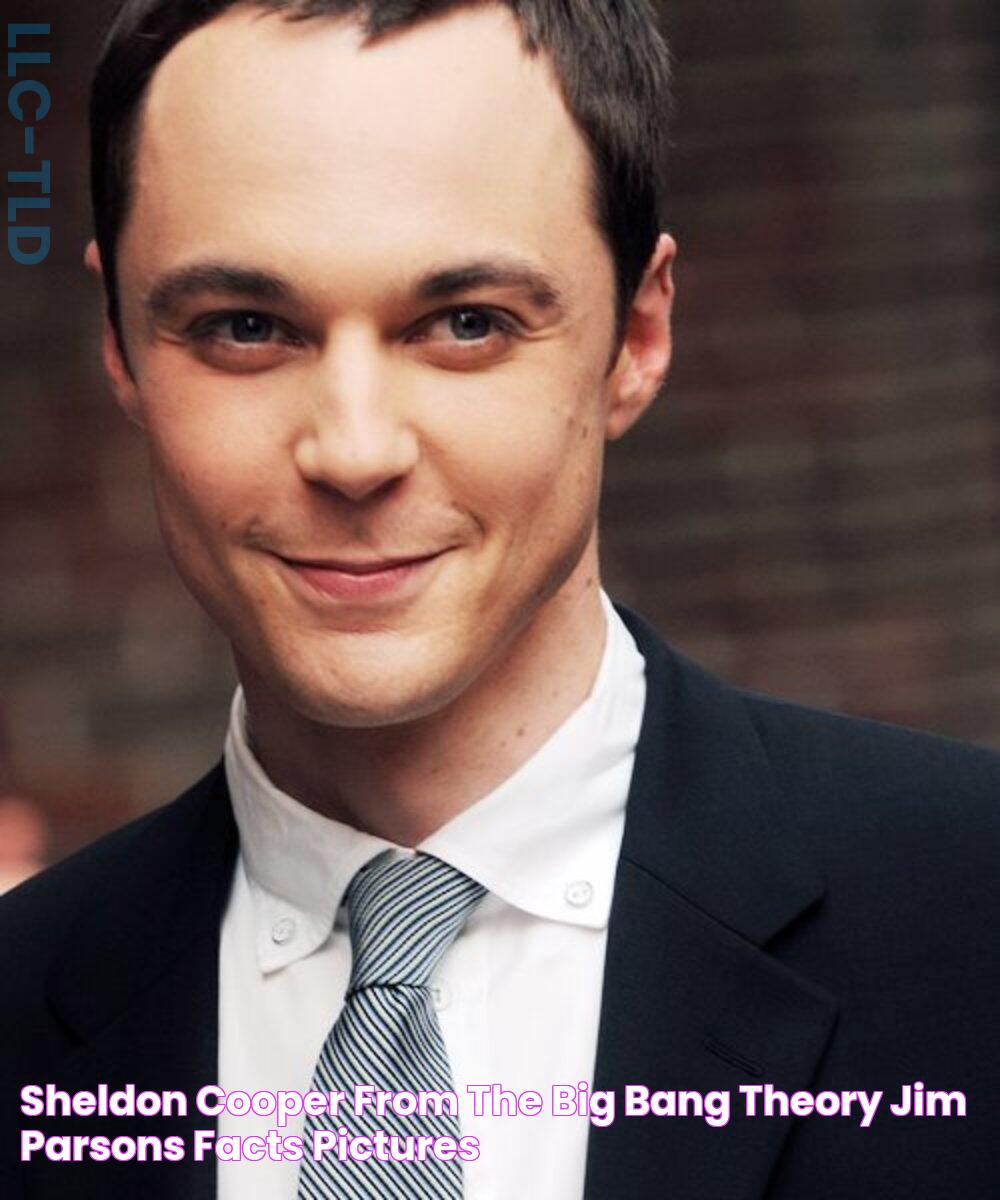 Sheldon Cooper from The Big Bang Theory Jim Parsons facts, pictures