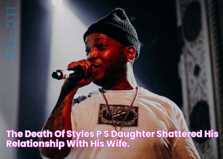 The death of Styles P's daughter shattered his relationship with his wife.