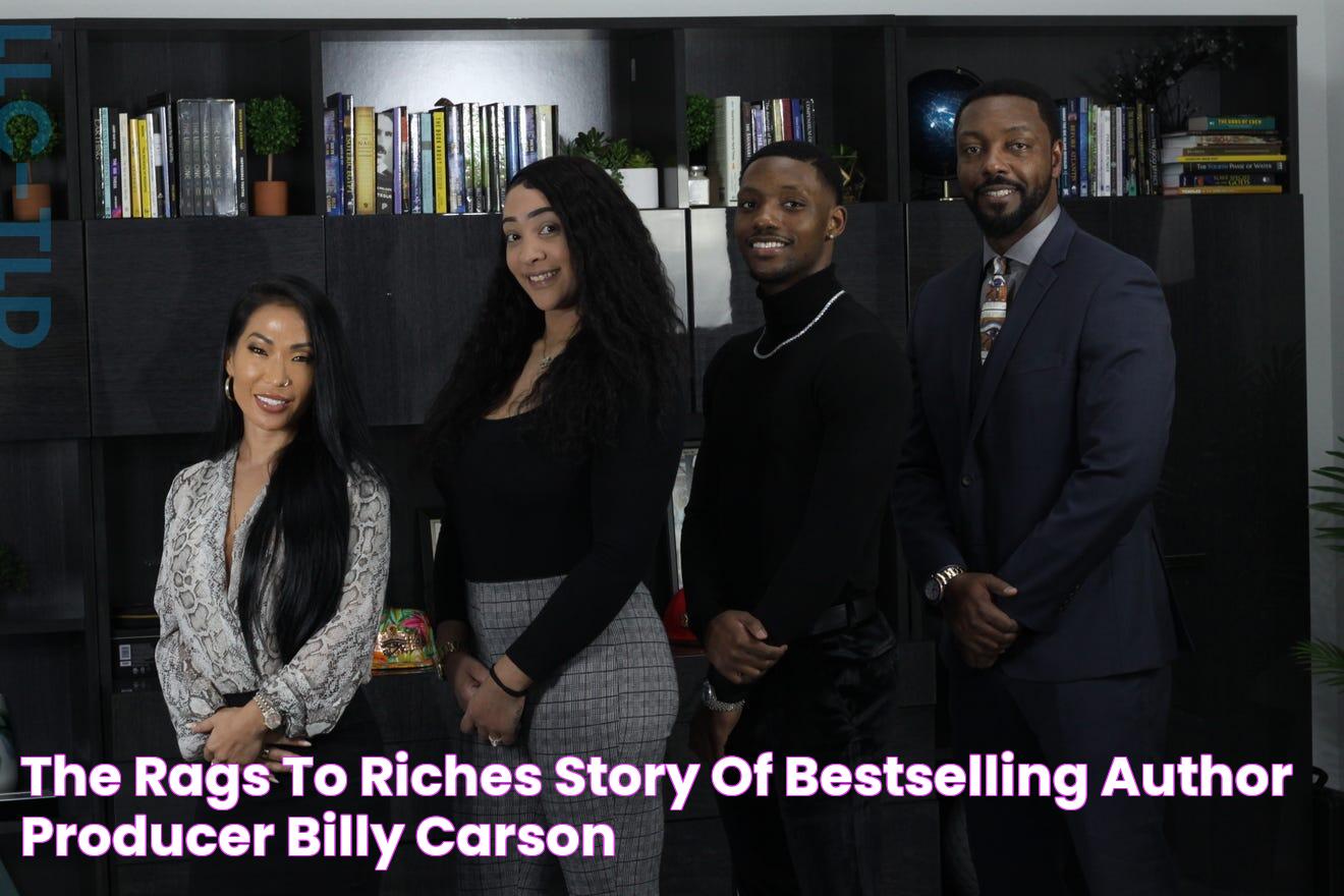 The rags to riches story of bestselling author & producer Billy Carson