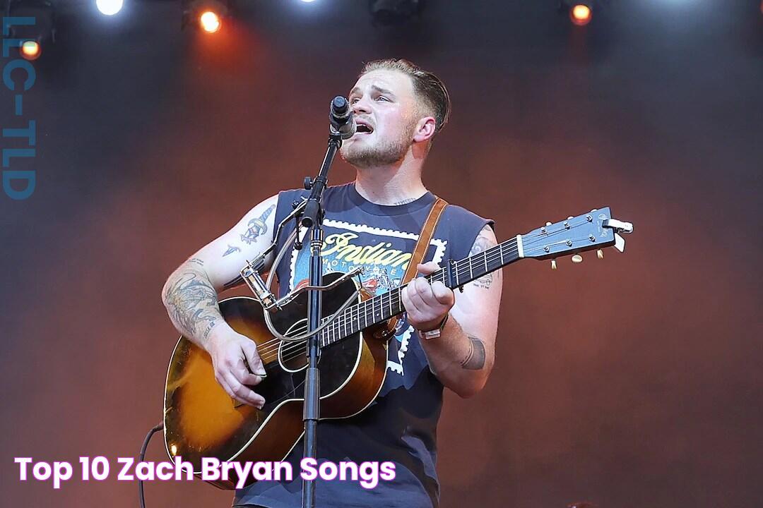 Top 10 Zach Bryan Songs