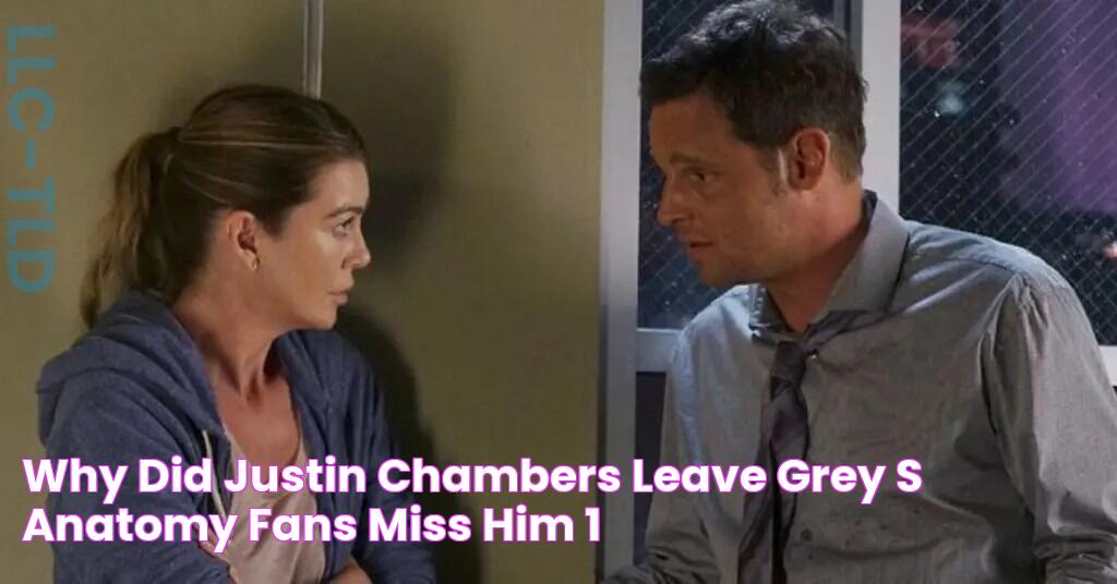 Why Did Justin Chambers Leave ‘Grey’s Anatomy’? Fans Miss Him