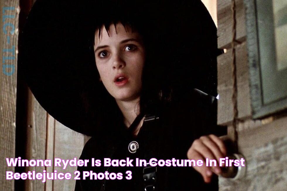 Winona Ryder Is Back in Costume In First ‘Beetlejuice 2’ Photos