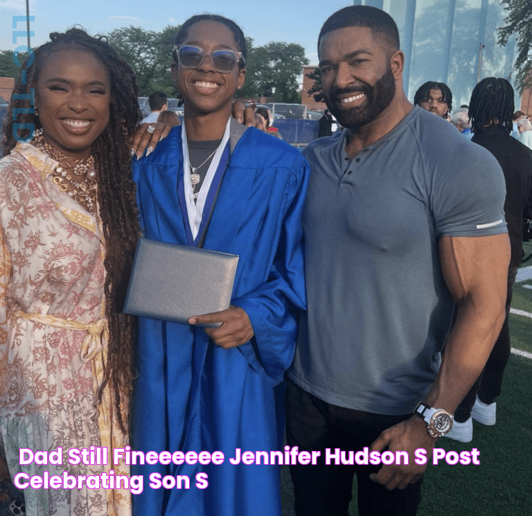 'Dad Still Fineeeeee' Jennifer Hudson's Post Celebrating Son's