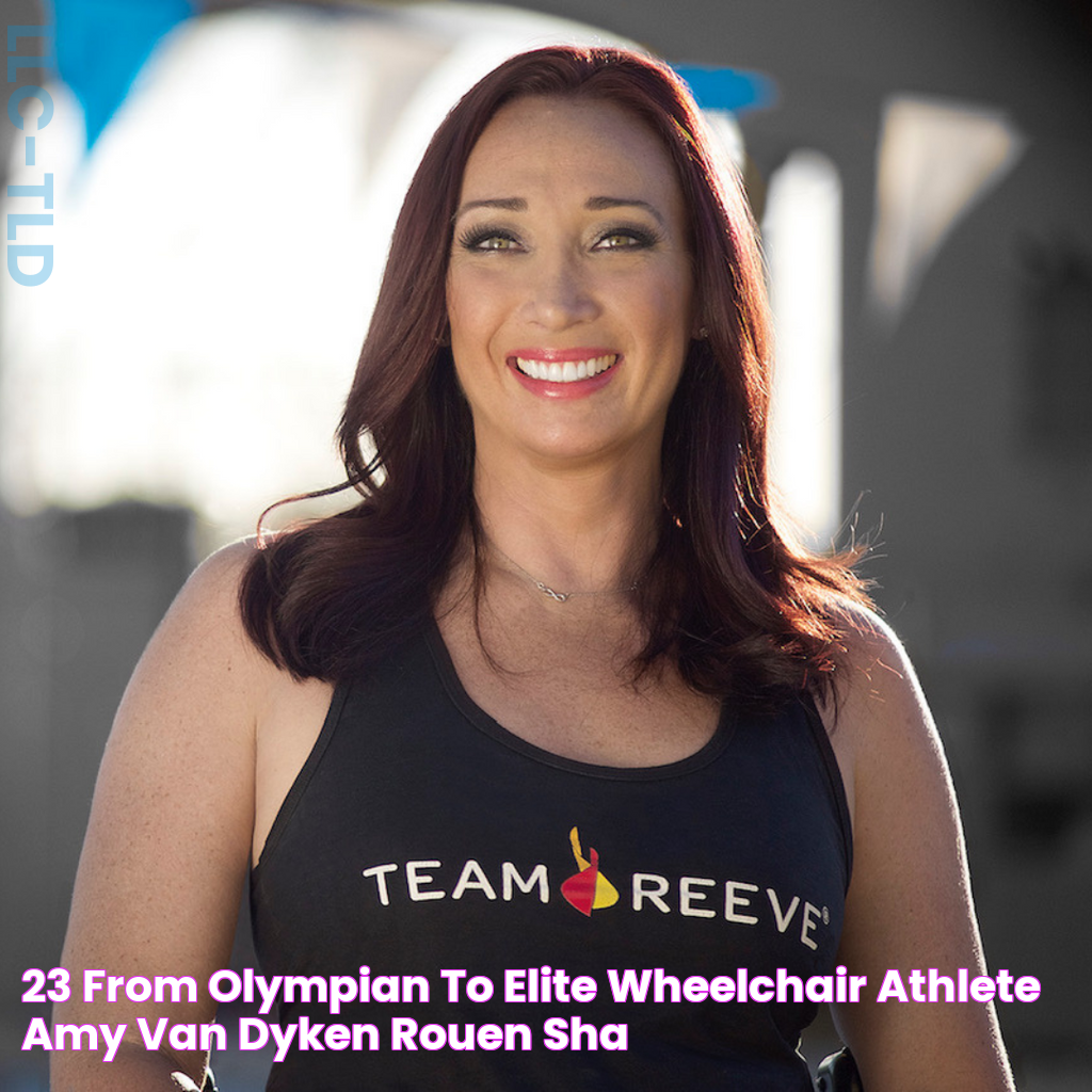 23 From Olympian to Elite Wheelchair Athlete, Amy Van Dyken Rouen Sha