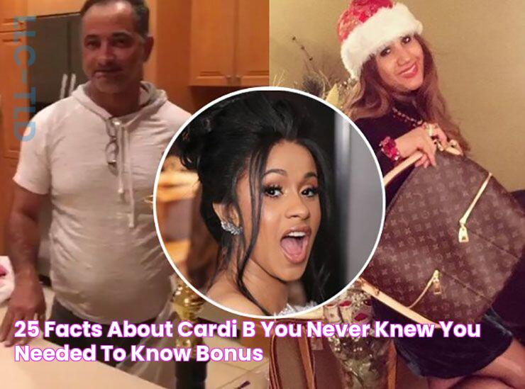 25 Facts About Cardi B You Never Knew You Needed To Know (Bonus