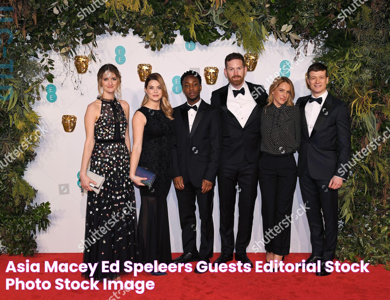 Asia Macey Ed Speleers Guests Editorial Stock Photo Stock Image