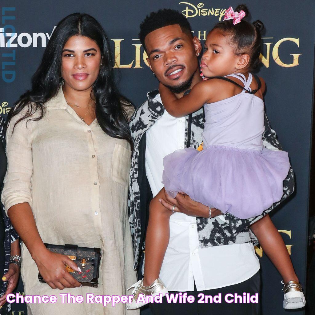 Chance the Rapper and Wife 2nd Child