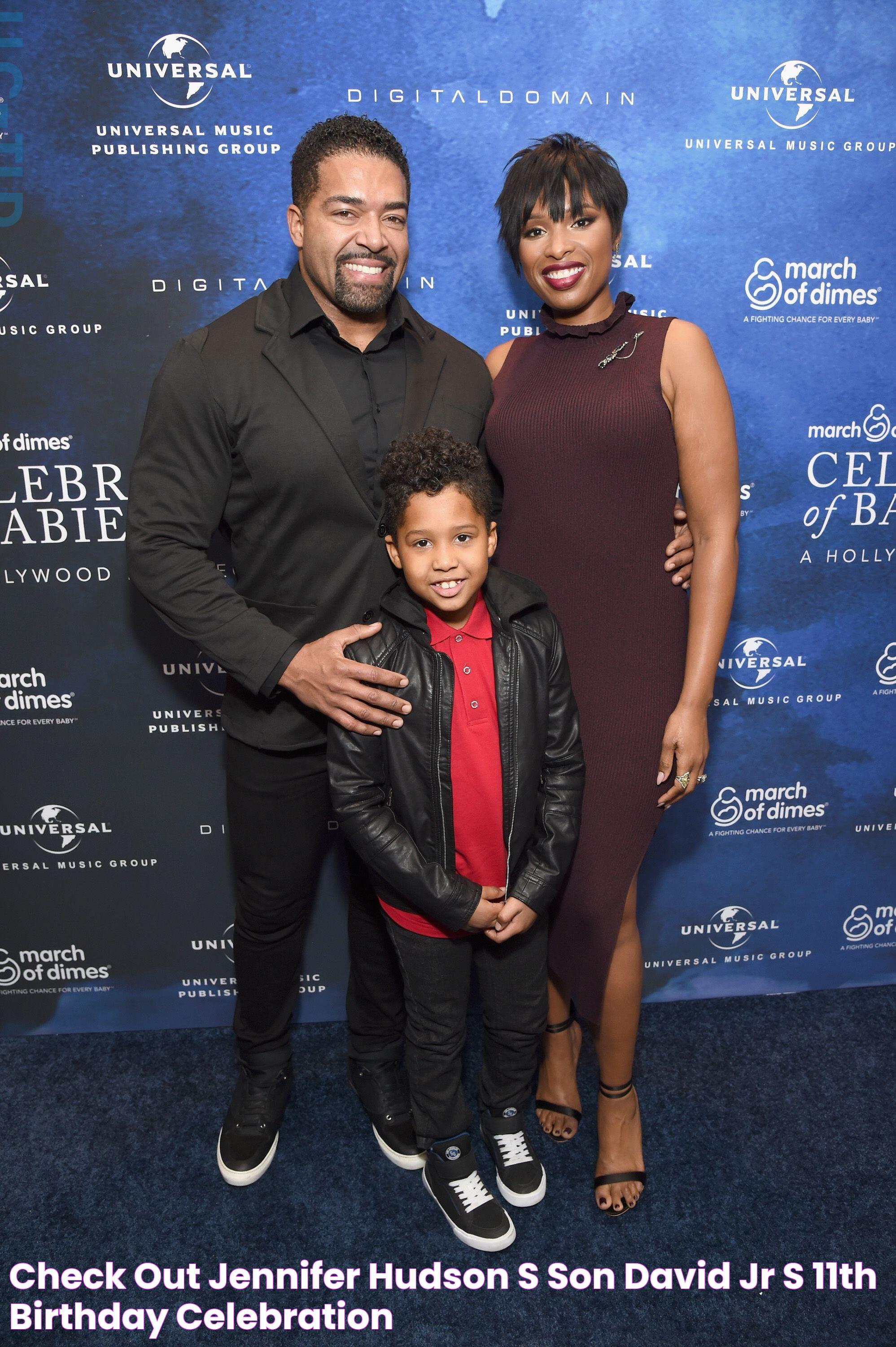 Check Out Jennifer Hudson's Son David Jr's 11th Birthday Celebration