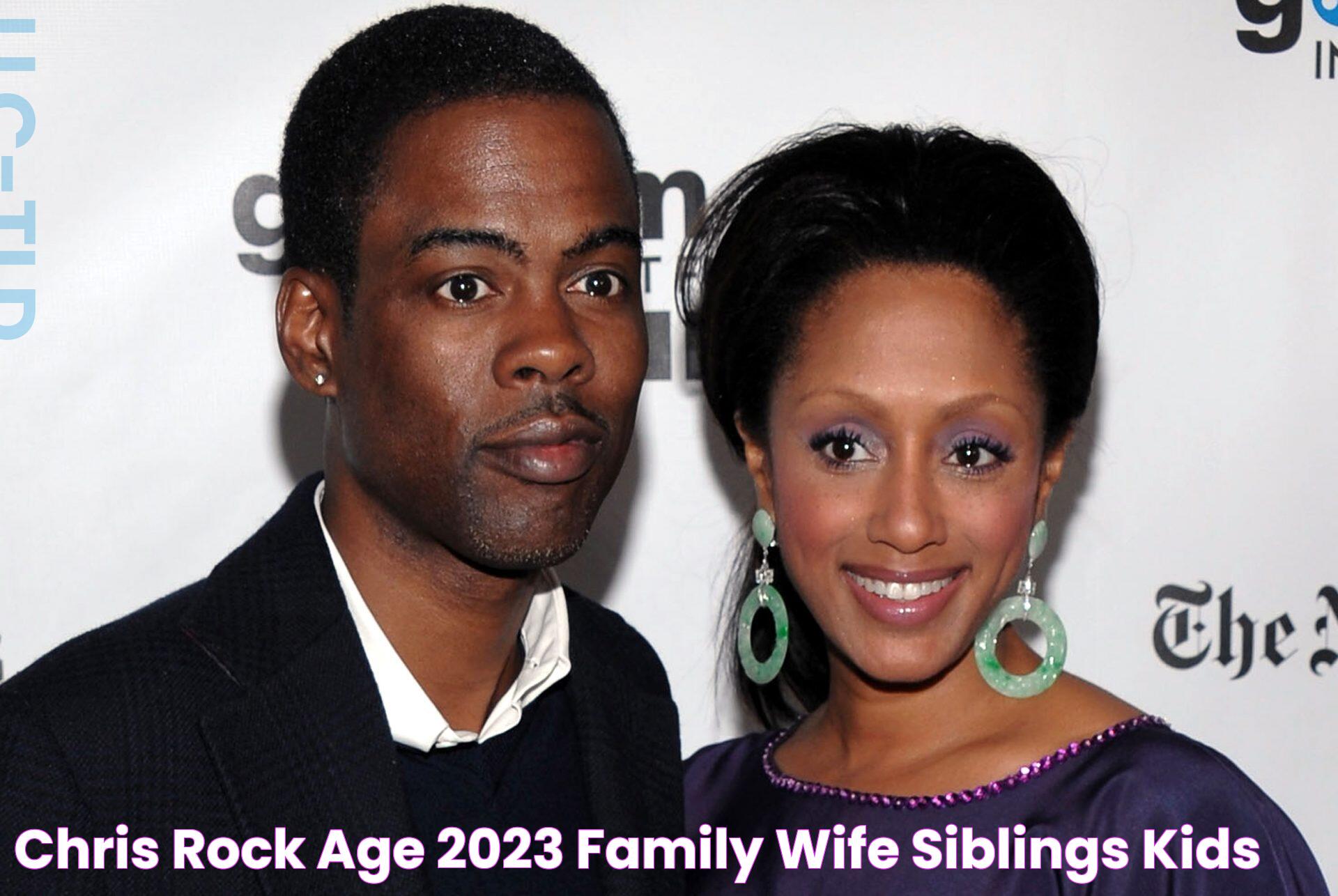 Chris Rock Age 2023, Family, Wife, Siblings, Kids