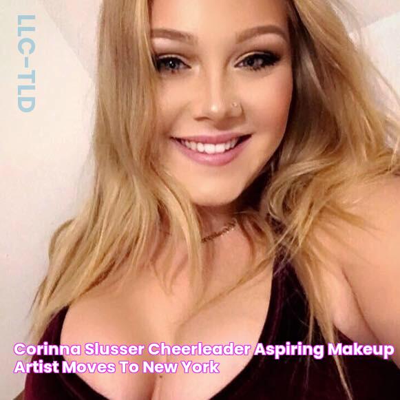 Corinna Slusser Cheerleader & Aspiring Makeup Artist Moves To New York