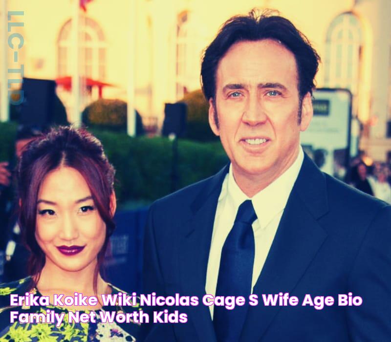 Erika Koike Wiki (Nicolas Cage's Wife), Age, Bio, Family, Net Worth, Kids