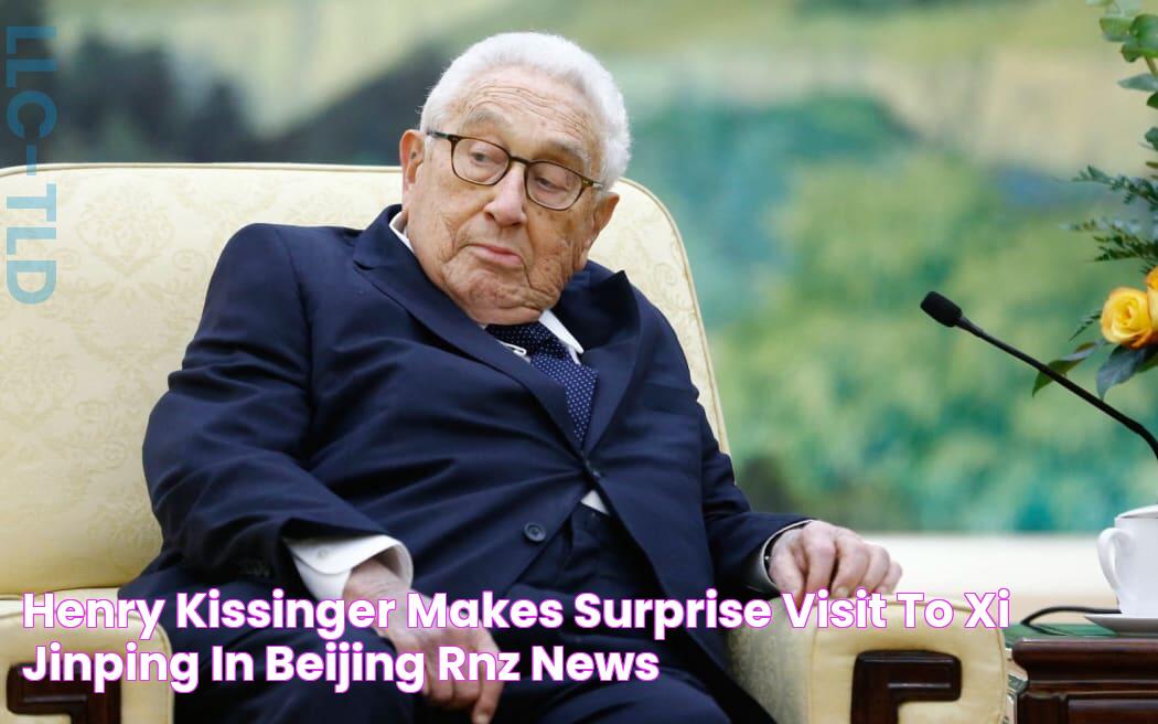 Henry Kissinger makes surprise visit to Xi Jinping in Beijing RNZ News