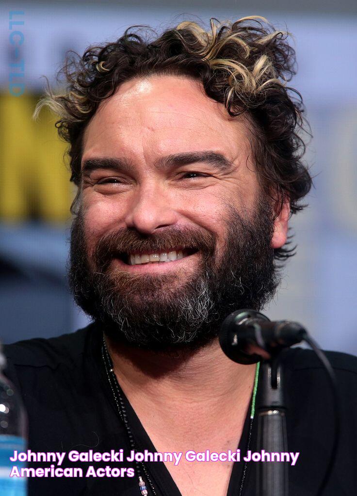 Johnny Galecki Johnny galecki, Johnny, American actors