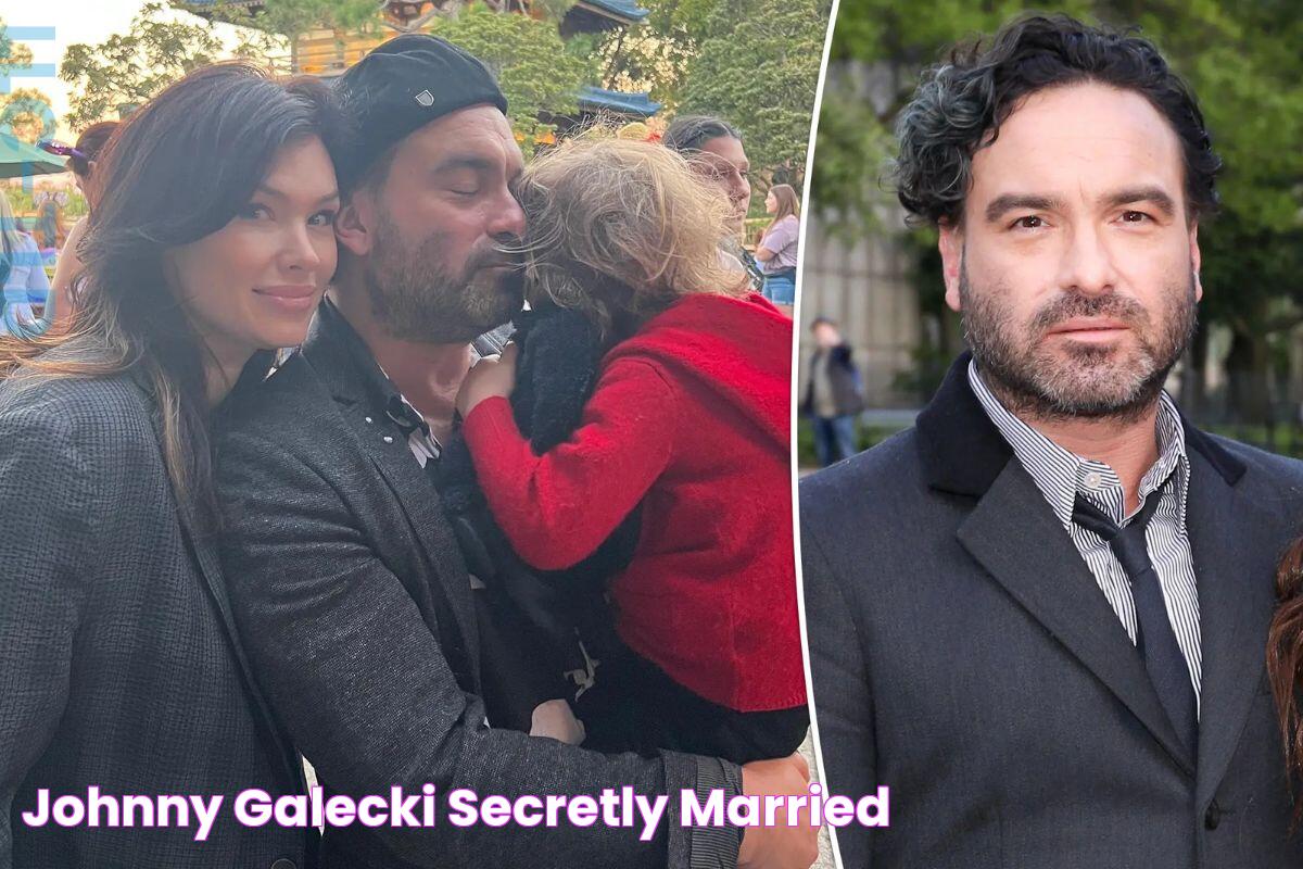 Johnny Galecki secretly married