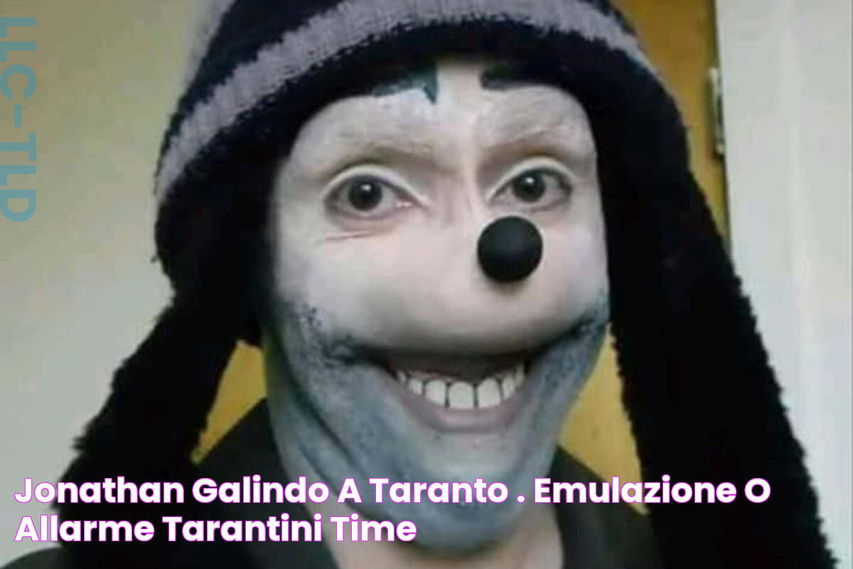 Jonathan Galindo “a Taranto”. Emulazione o allarme? Tarantini Time