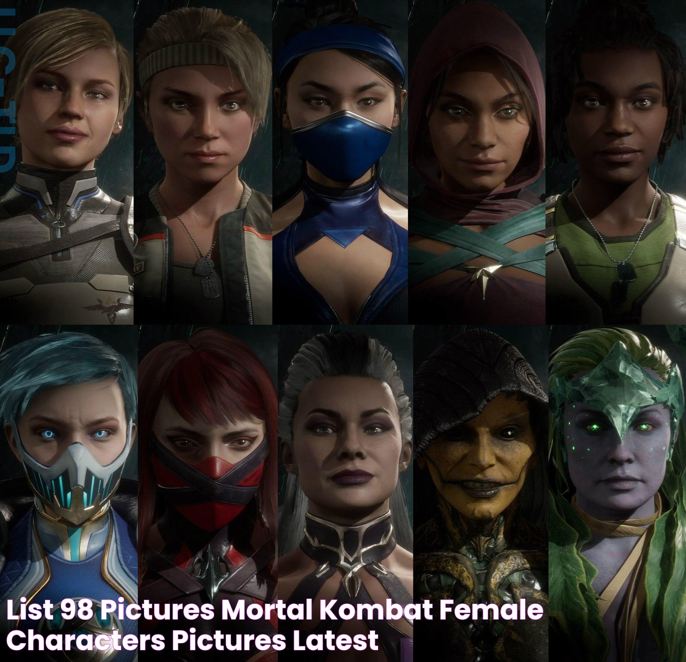 List 98+ Pictures Mortal Kombat Female Characters Pictures Latest