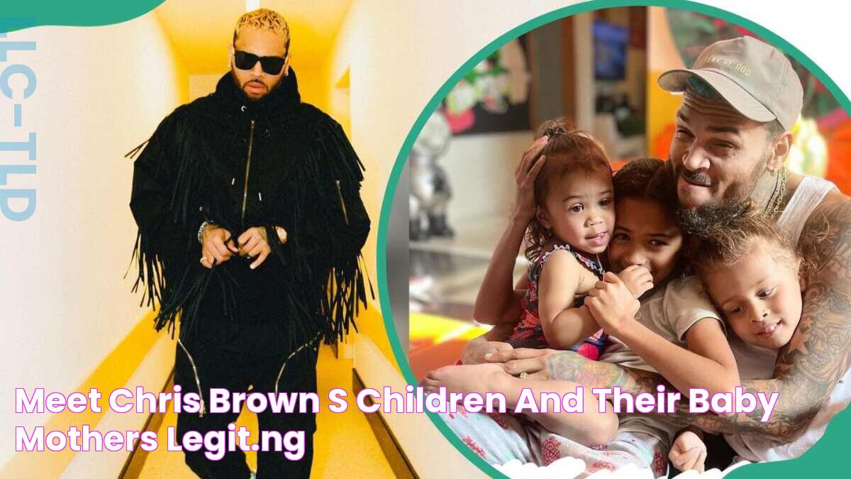 Meet Chris Brown’s children and their baby mothers Legit.ng