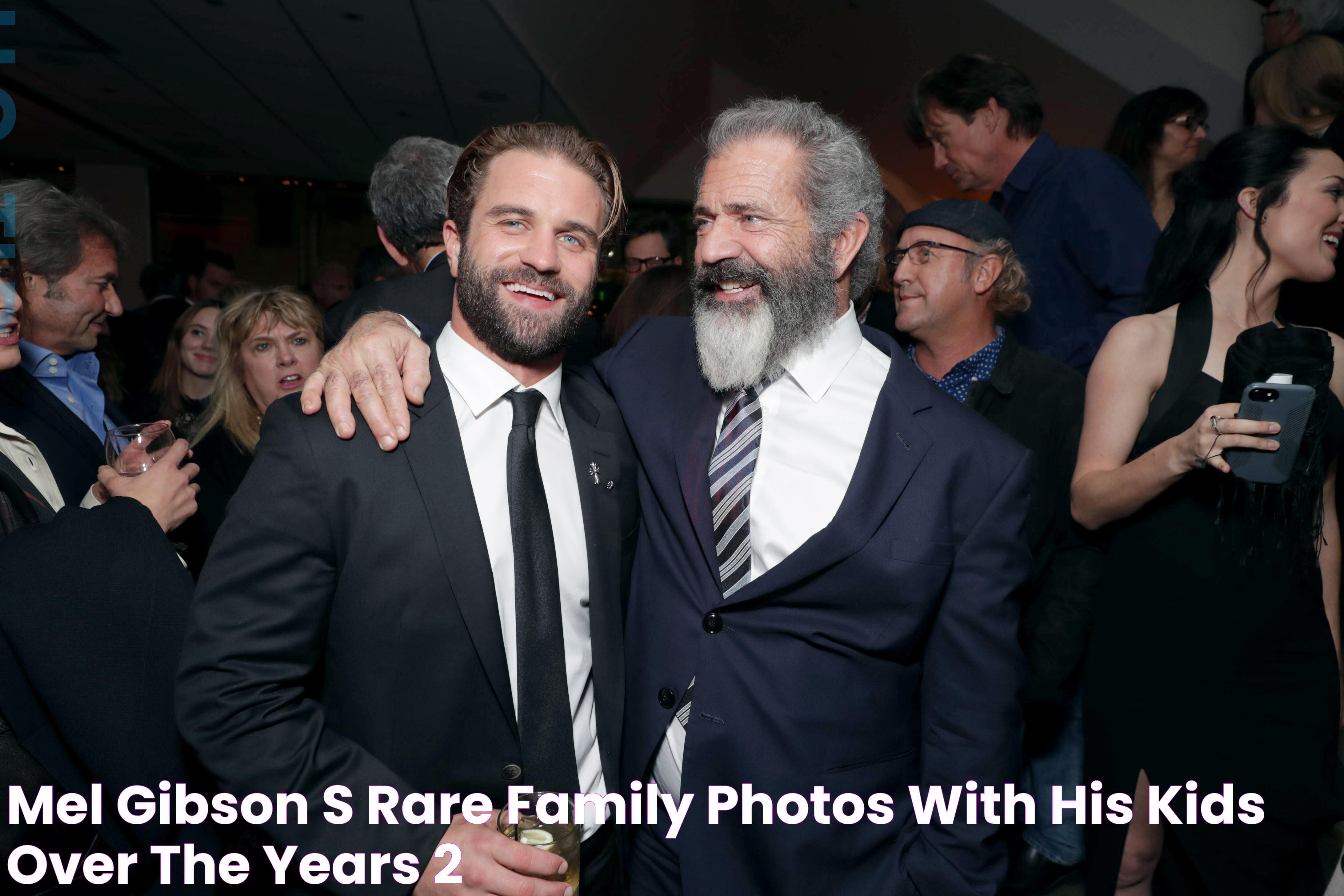 Mel Gibson's Rare Family Photos With His Kids Over the Years