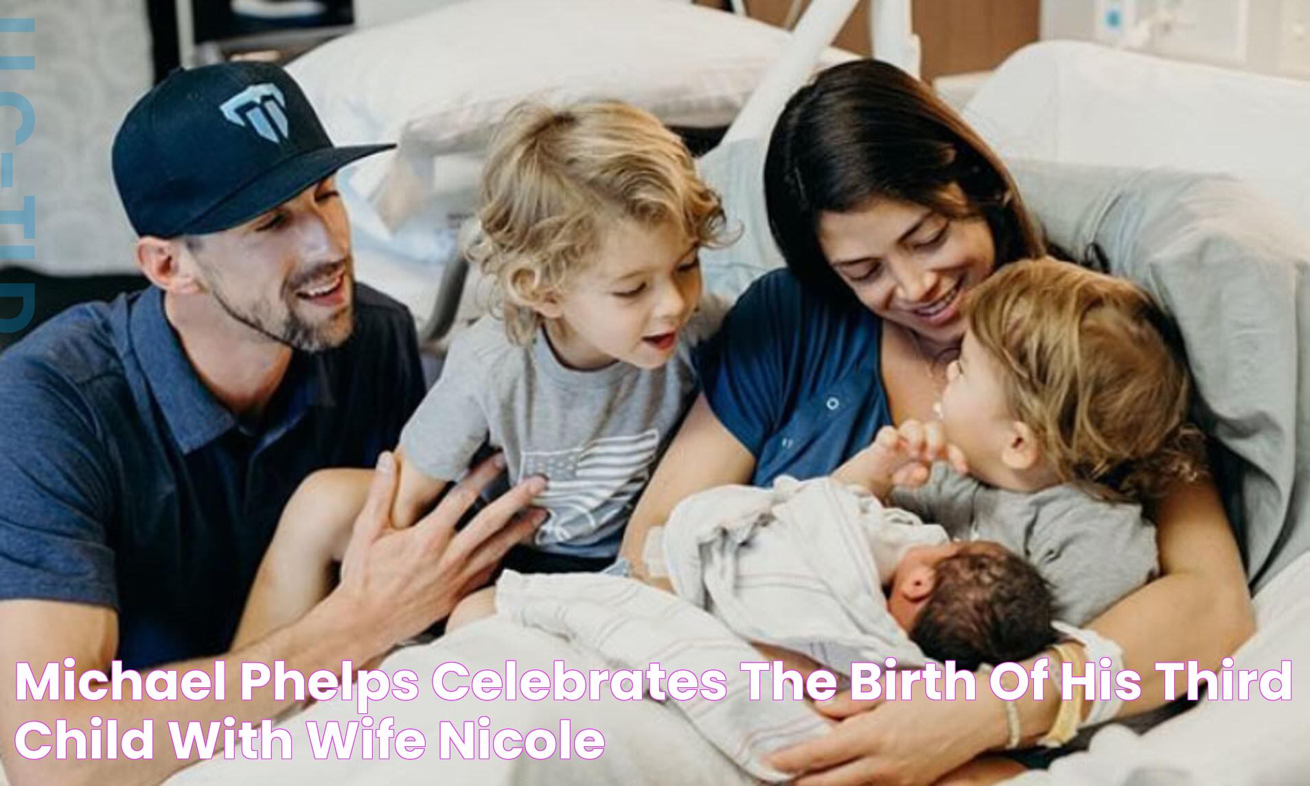 Michael Phelps celebrates the birth of his third child with wife Nicole