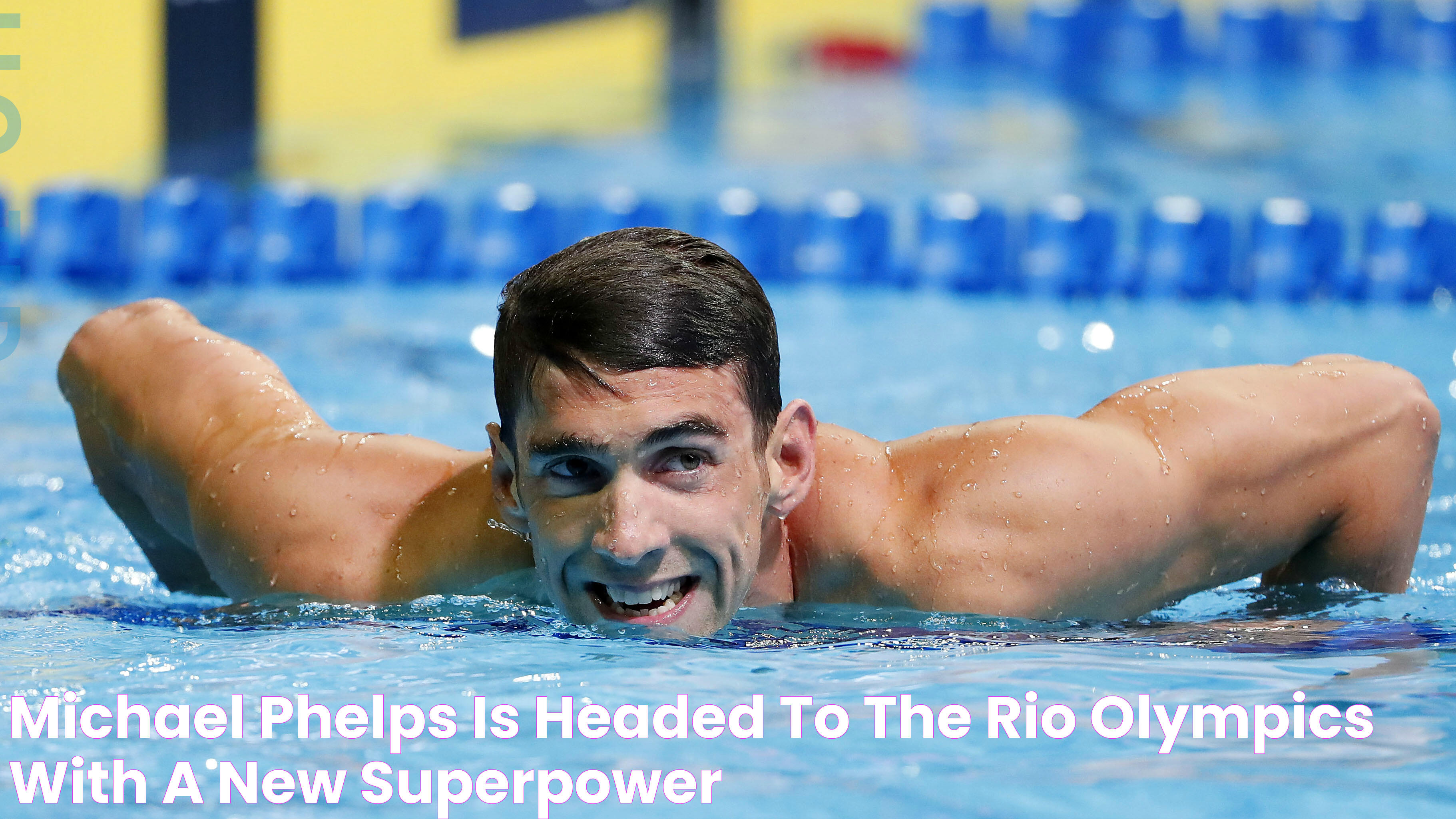 Michael Phelps is headed to the Rio Olympics with a new superpower