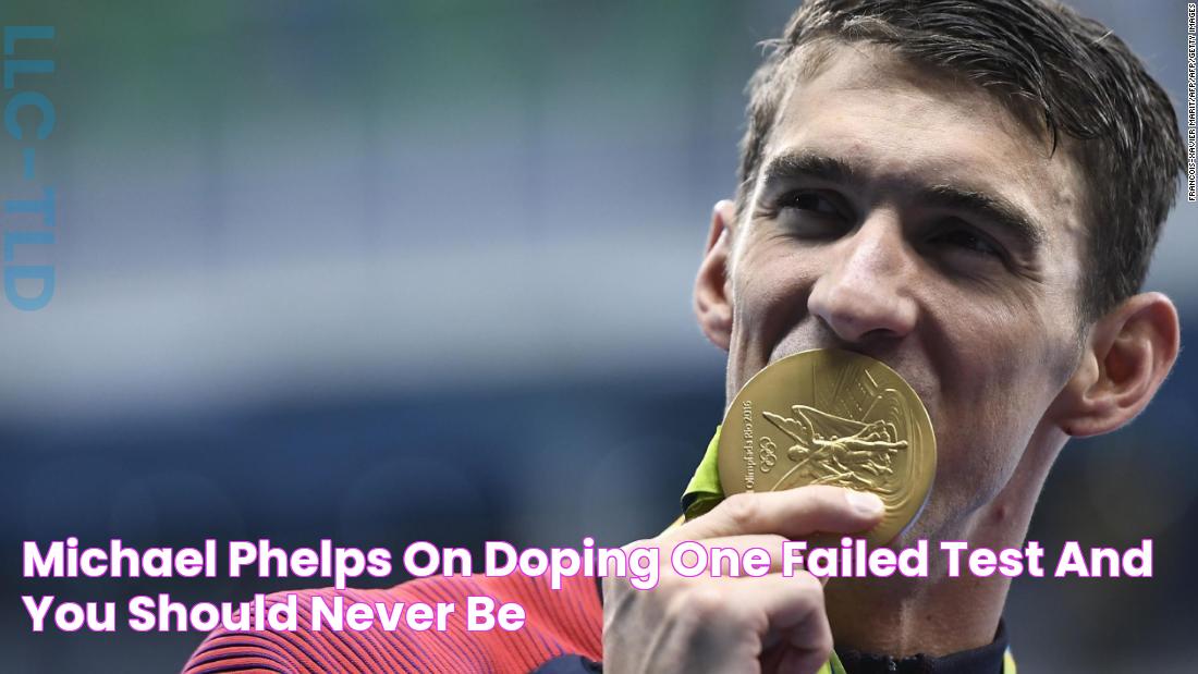 Michael Phelps on doping One failed test and you should never be