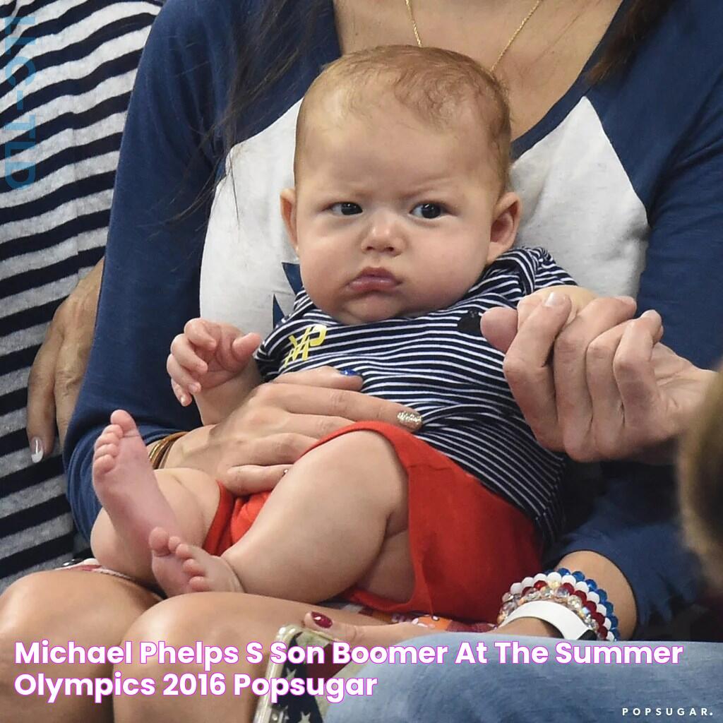 Michael Phelps's Son Boomer at the Summer Olympics 2016 POPSUGAR