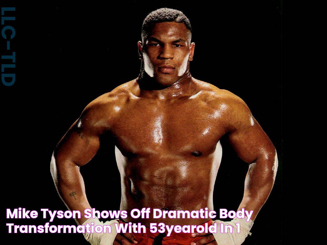 Mike Tyson shows off dramatic body transformation with 53yearold in