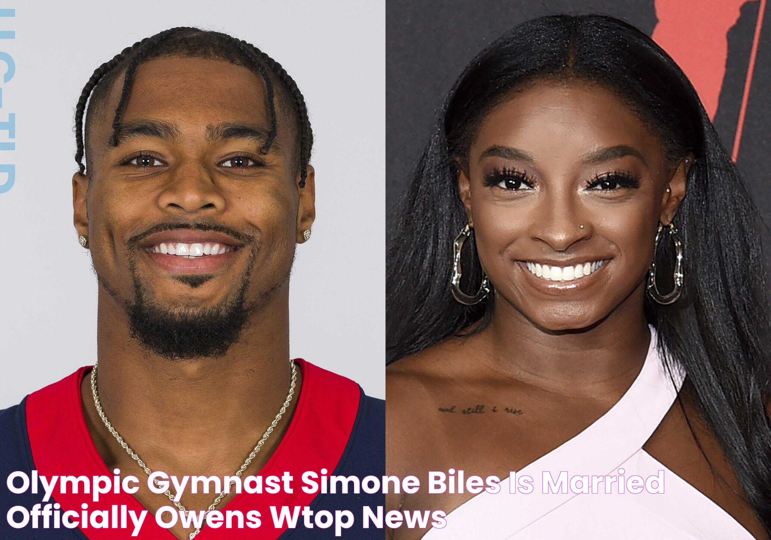 Olympic gymnast Simone Biles is married ‘Officially Owens’ WTOP News