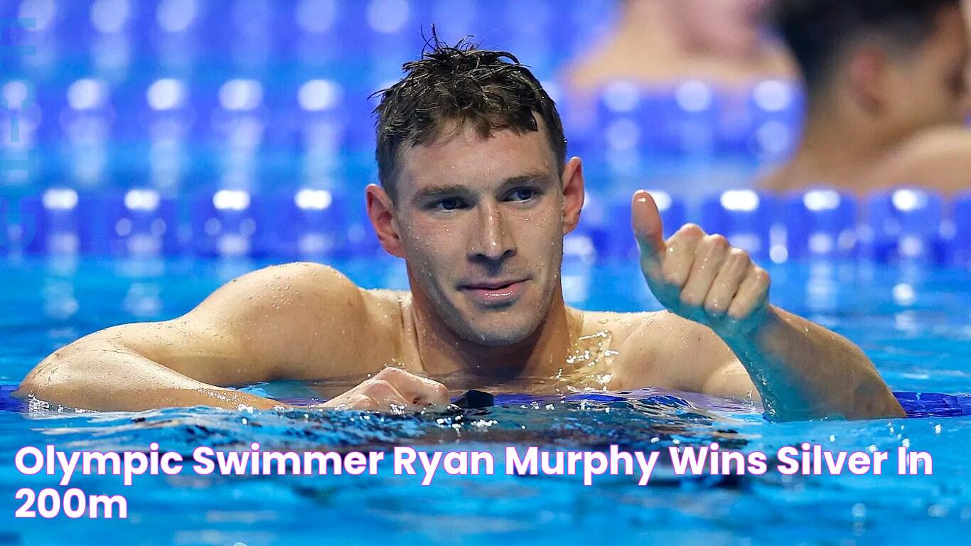 Olympic swimmer Ryan Murphy wins Silver in 200m