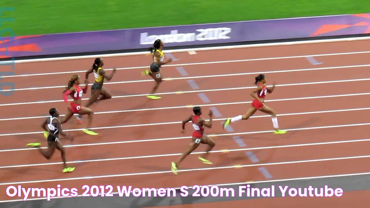 Olympics 2012 Women's 200m Final YouTube